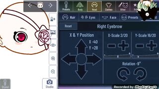 A New anime eye hack in gachaclub ????????️