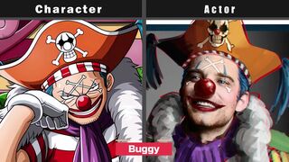 One Piece Live Action Characters Compared to the Anime