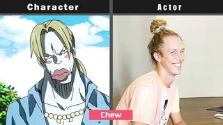 One Piece Live Action Characters Compared to the Anime