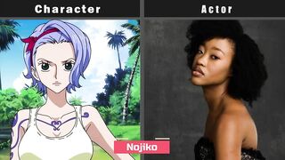 One Piece Live Action Characters Compared to the Anime