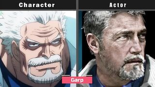 One Piece Live Action Characters Compared to the Anime