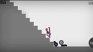 Best Falls | Stickman Dismounting funny moments #166