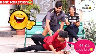 Best Funny Girl's Reaction Video ????। Amezing Recation ????। Sagar Saini