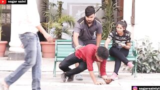 Best Funny Girl's Reaction Video ????। Amezing Recation ????। Sagar Saini