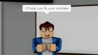 When you answer a question in class (meme) ROBLOX