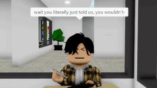 When you answer a question in class (meme) ROBLOX