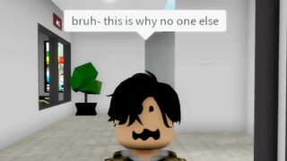 When you answer a question in class (meme) ROBLOX