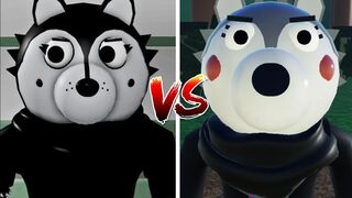 ROBLOX PIGGY BRANCHED REALITIES SKINS VS ORIGINAL PIGGY SKINS