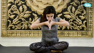 Face Yoga For Wrinkles | How To Prevent Wrinkles | Yoga With Mansi Gulati | Fit Tak