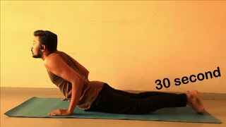 only 4 best yoga for relaxation and stretching (30 seconds - 3 sets)