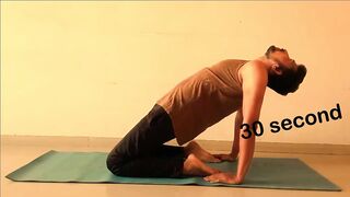 only 4 best yoga for relaxation and stretching (30 seconds - 3 sets)