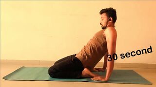 only 4 best yoga for relaxation and stretching (30 seconds - 3 sets)