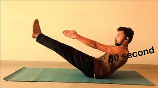 only 4 best yoga for relaxation and stretching (30 seconds - 3 sets)