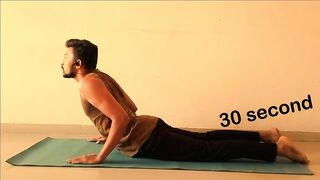 only 4 best yoga for relaxation and stretching (30 seconds - 3 sets)