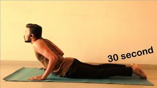 only 4 best yoga for relaxation and stretching (30 seconds - 3 sets)