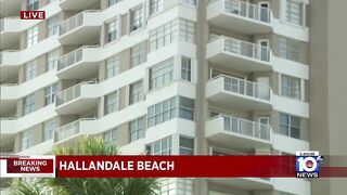 Officials evacuate condominium building in Hallandale Beach