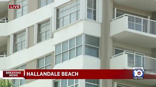 Officials evacuate condominium building in Hallandale Beach