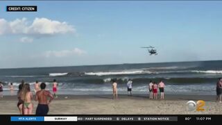 2 dead, 3 others rescued in waters off Rockaway Beach