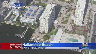 Hallandale Beach building evacuated due to safety concerns