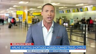 Airline staffing shortages worsen summer travel chaos