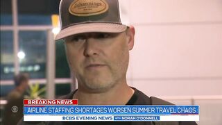 Airline staffing shortages worsen summer travel chaos