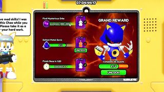 *FINALLY* UNLOCK METAL SONIC FAST! (SONIC SPEED SIMULATOR