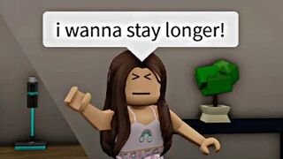 When you have a sleepover with your friend (meme) ROBLOX