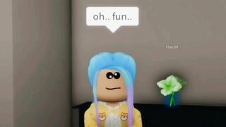 When you have a sleepover with your friend (meme) ROBLOX