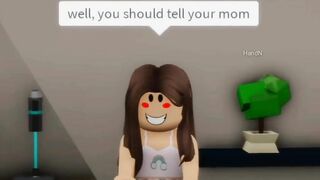 When you have a sleepover with your friend (meme) ROBLOX