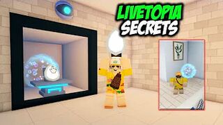 ALL NEW LIVETOPIA UPDATE SECRETS | ROBLOX