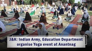 J&K: Indian Army, Education Department organise Yoga event at Anantnag