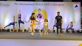 Bollywood Diva Malaika Arora exlusive spotted in Surat pri yoga day celebrate Surat ????????????????