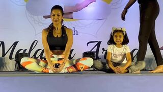 Bollywood Diva Malaika Arora exlusive spotted in Surat pri yoga day celebrate Surat ????????????????