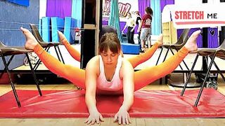 Stretches for Splits and Oversplits.Training for stretch Legs | Gymnastics workout | Contortion