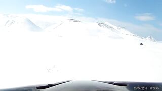 Snowmobilers Encounter a Bear || ViralHog