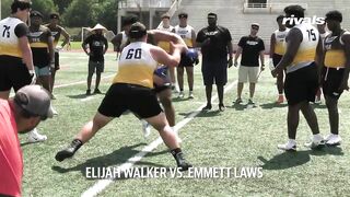 Underclassmen Challenge: OL vs. DL part one