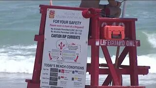 High rip current risk leads to hundreds of beach rescues in Volusia County