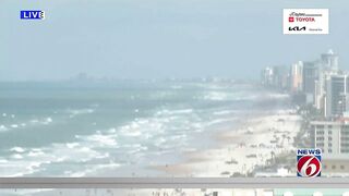 High rip current risk leads to hundreds of beach rescues in Volusia County