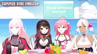 Miko Takes Over Calli's Stream and Teaches Elite English Instead【Hololive】