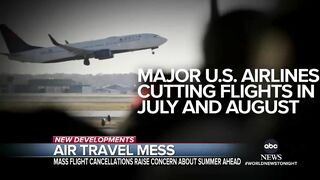Summer air travel off to messy start