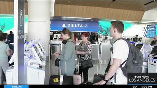 Travel frustrations continue Monday following weekend full of canceled flights