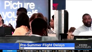 Travel frustrations continue Monday following weekend full of canceled flights