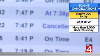 Flight cancellations ruining travel plans nationwide