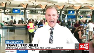 Travel troubles for airline passengers at Hartfield Jackson Atlanta Airport