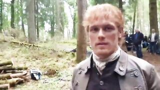 OUTLANDER l A Collection of BTS Funny Moments While Filming l Lovely & Entertaining