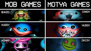 ALL JUMPSCARES Chapter 2 VS Motya Games Chapter 3