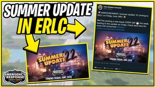 *RELEASE DATE* SUMMER UPDATE (CONFIRMED) to ERLC THIS FRIDAY! // Roblox ER:LC