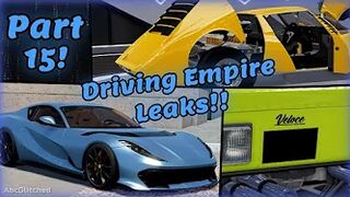 Driving Empire Leaks!! | New Update Leaks! | Part 15! (Roblox)