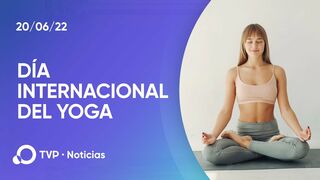 Encuentro por el Dia Internacional del Yoga