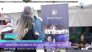 Encuentro por el Dia Internacional del Yoga